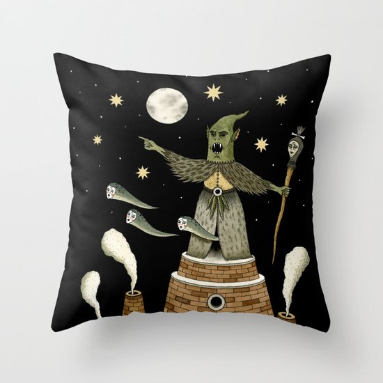 A Malevolent Decree Throw Pillow