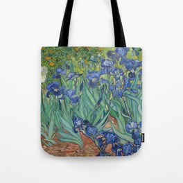 Irises, Vincent Van Gogh Tote Bag