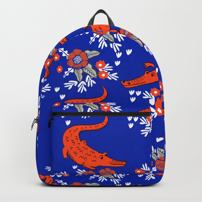 Florida University gators swamp life varsity team spirit college football Backpack