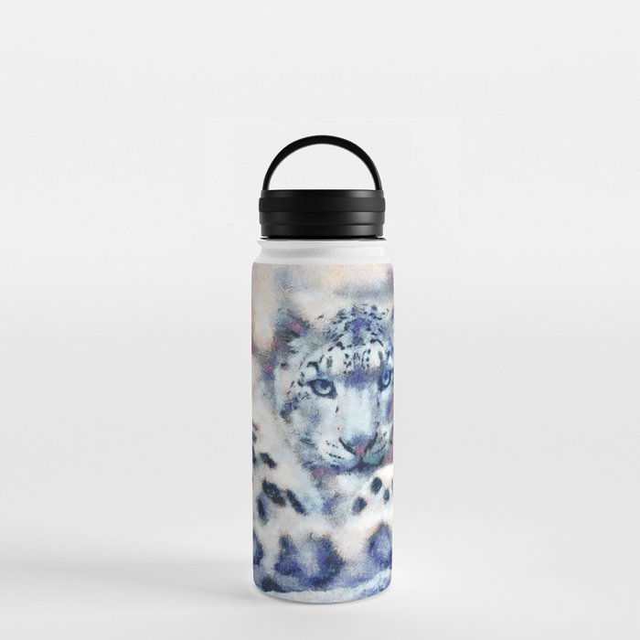Snow Leopard Water Bottle