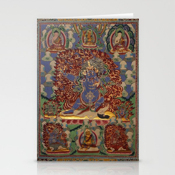 Mahakala Buddhist Thangka Stationery Cards