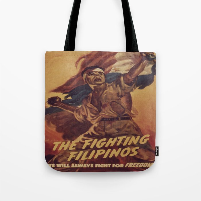 Vintage poster - The Fighting Filipinos Tote Bag