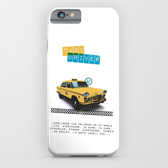 Taxi driver iPhone & iPod Case