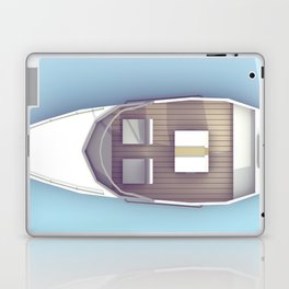 Low Poly Speed Boat Laptop & iPad Skin