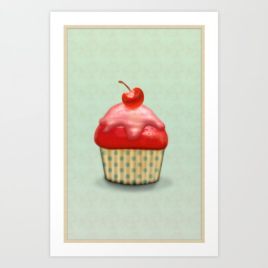 Muffin Art Print