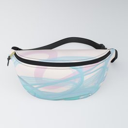 Waves at Sunset Fanny Pack