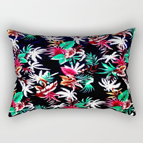 Exotic Flower Rectangular Pillow