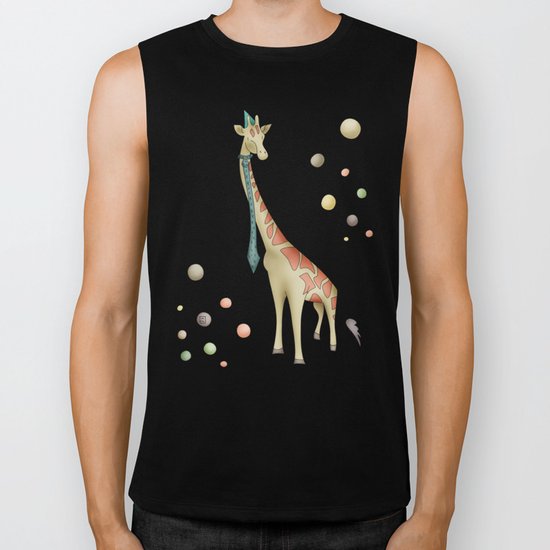 Giraffe Biker Tank