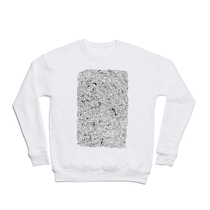 abstract pattern Crewneck Sweatshirt