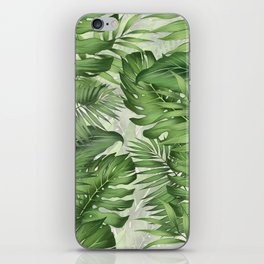 Tropical Jungle Leaf Botanical iPhone Skin