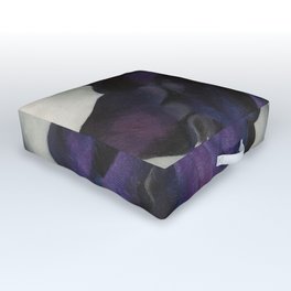 Georgia O'Keeffe - Purple Petunia Outdoor Floor Cushion | Georgia, Purple, Painter, Petunia, Nature, American, Oil, Flower, Painting, Canvas 