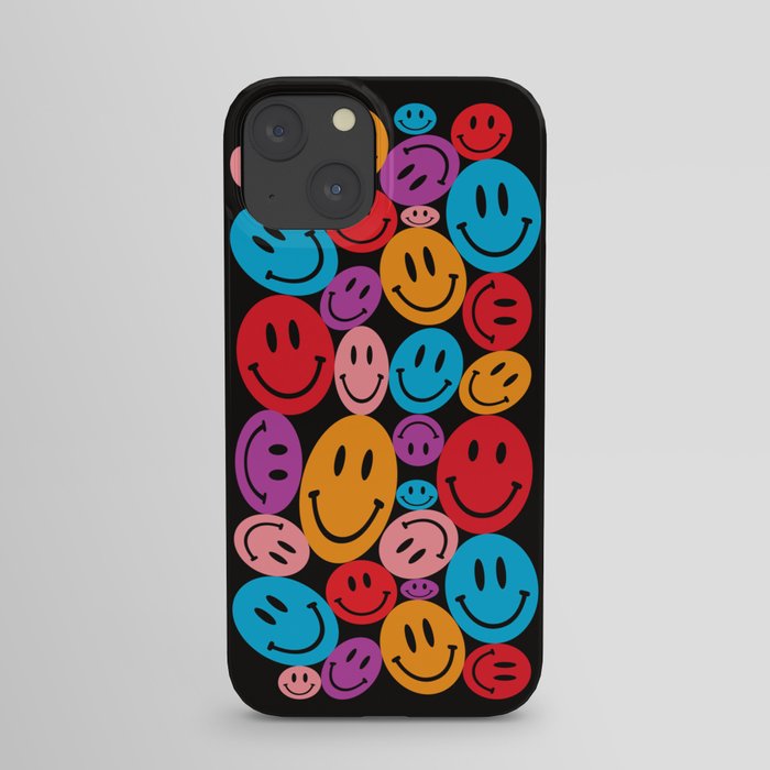 Warped Happiness iPhone Case