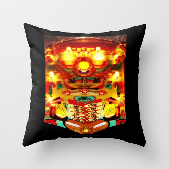 PINBALL Throw Pillow