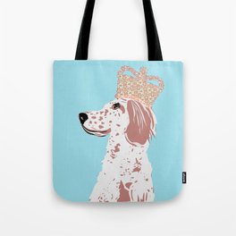 English Setter Dog Art Tote Bag