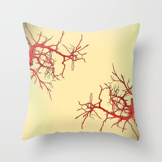 branches#03 Throw Pillow