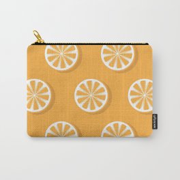 Orange Slices Pattern Background For Restaurant Kitchen Carry-All Pouch