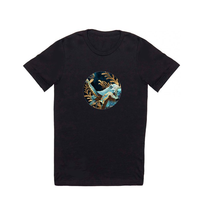 Indigo Octopus T Shirt