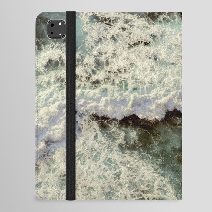 Massive Stormy Ocean Waves  iPad Folio Case