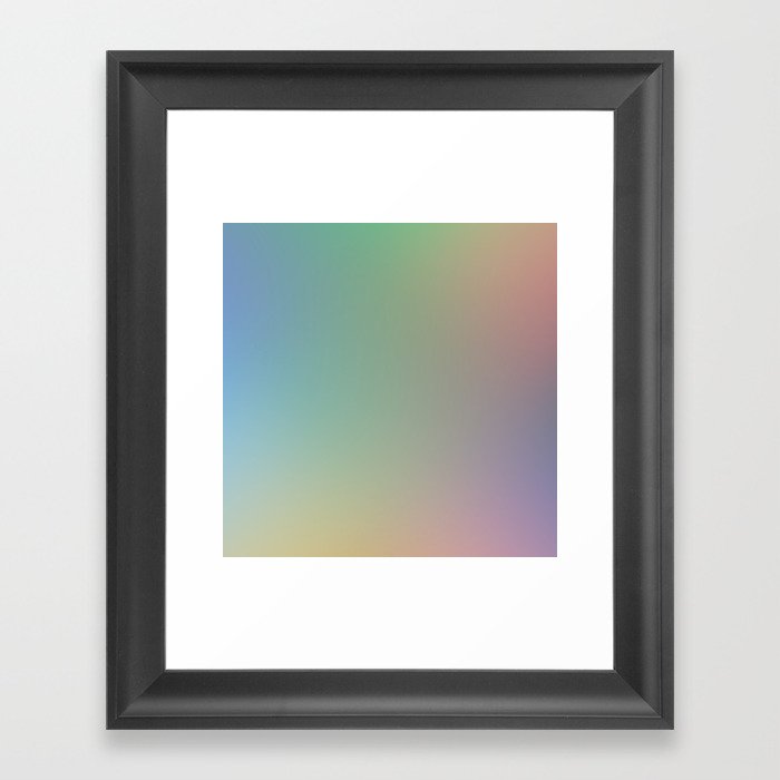 Oil Slick Framed Art Print