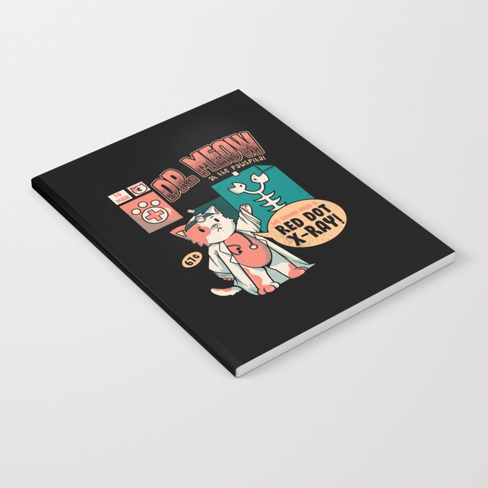 Dr Meow Doctor Cat Medicine Love My Doctor by Tobe Fonseca Notebook