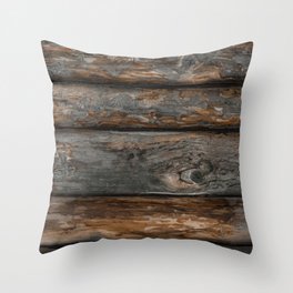 Wooden Throw Pillow