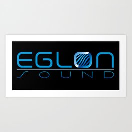 Eglon Sound Logo (Wave Edition) Art Print