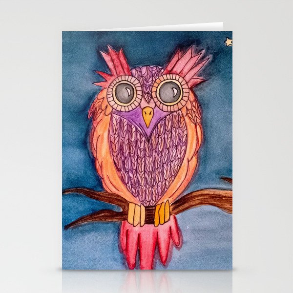Goodnight Owl Stationery Cards