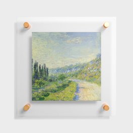 Claude Monet "The Road to Vétheuil" (1880) Floating Acrylic Print