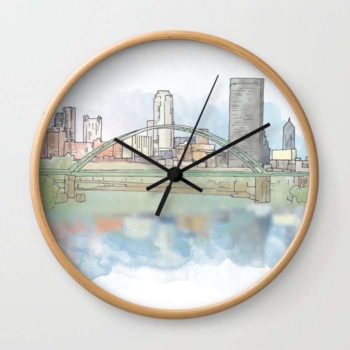 Birmingham Bridge Wall Clock