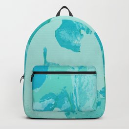 Sea Vapours Backpack | Painting, Abstract, Nature, Illustration 