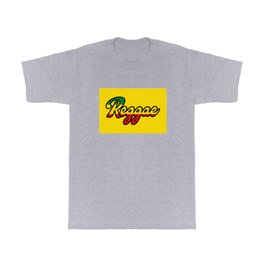 Reggae music design, yellow background T Shirt