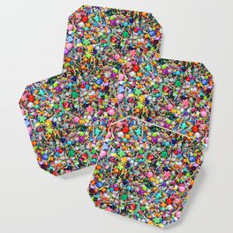 Rainbow Sprinkles - cupcake toppings galore Coaster