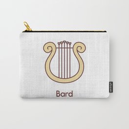 Cute Dungeons and Dragons Bard class Carry-All Pouch