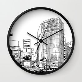 Tokyo - Shibuya Wall Clock
