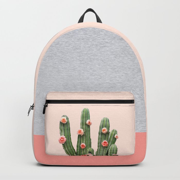 Pink deals cactus backpack