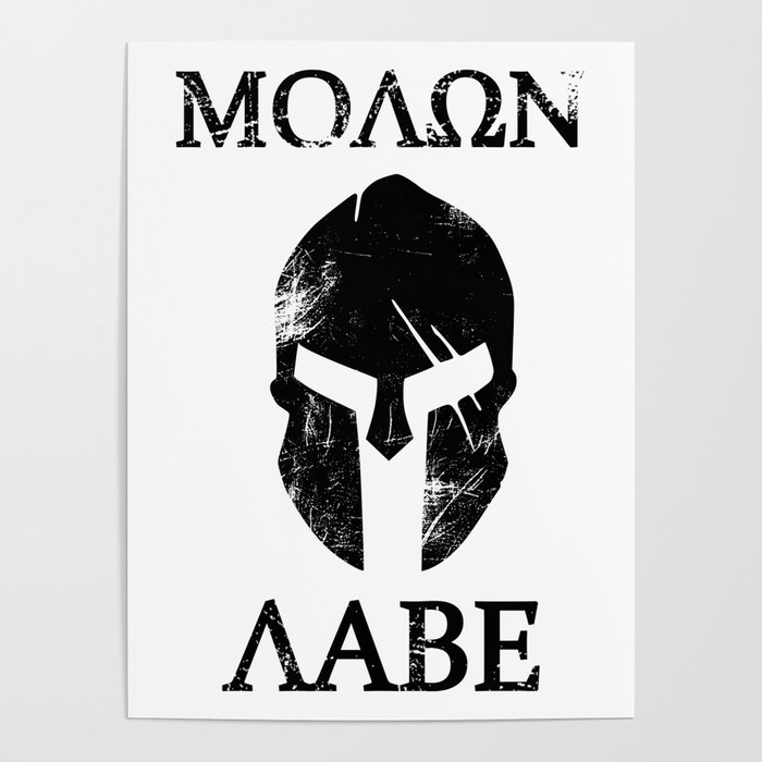 Molon Labe Sparta Poster