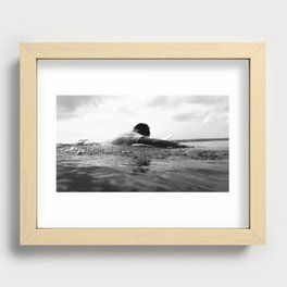 Paddle in Peace Recessed Framed Print