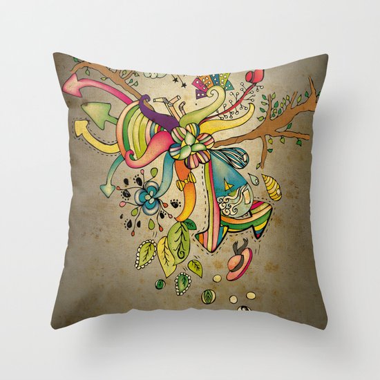 Another Strange World Throw Pillow
