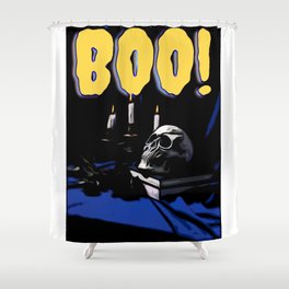 Boo! Shower Curtain