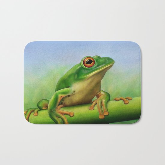 Moltrecht's Green Treefrog Bath Mat