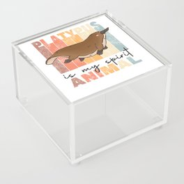 Platypus Is My Spirit Animal - Sweet Platypus Acrylic Box