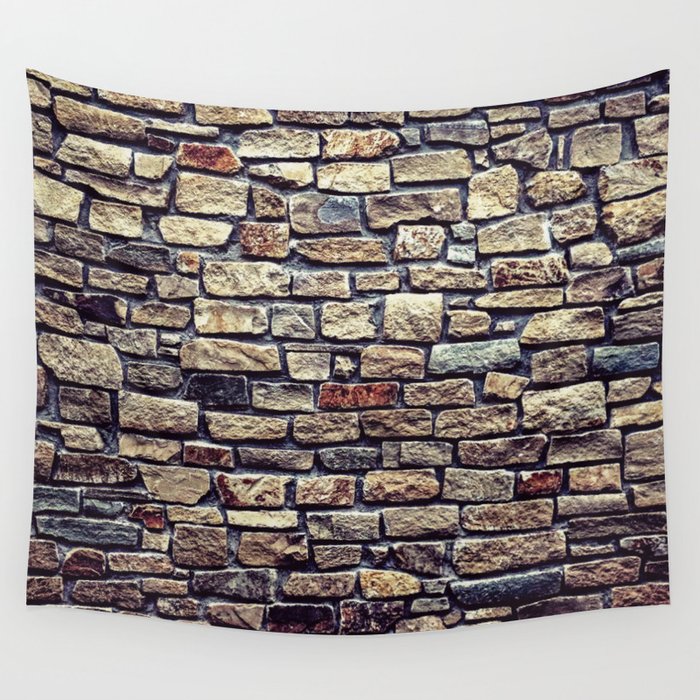 Brick Wall Pattern Wall Tapestry