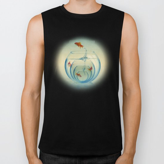 Goldfish Bowl Biker Tank