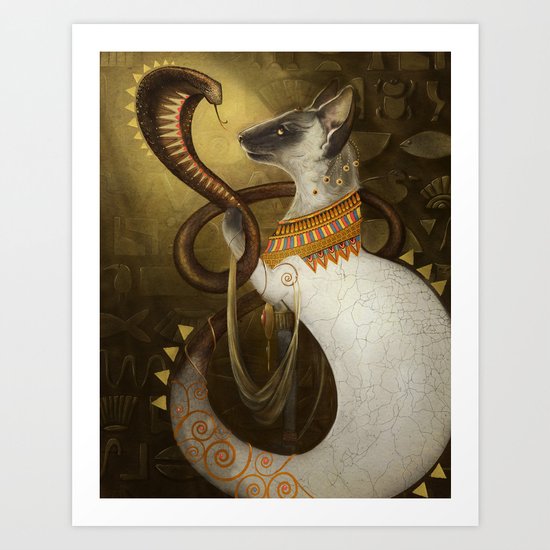 Cleocatra Art Print