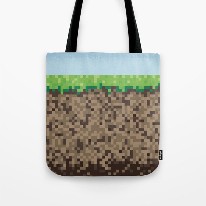 Minecraft Block Tote Bag