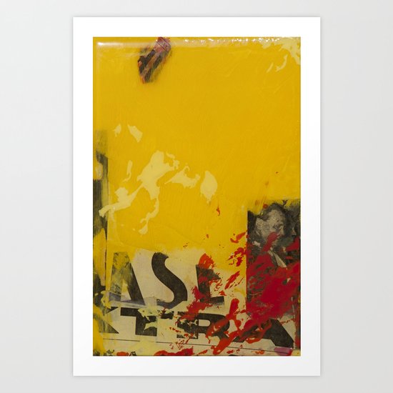 YELLOW3 Art Print