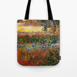 Garden in Bloom, Arles, Vincent van Gogh Tote Bag