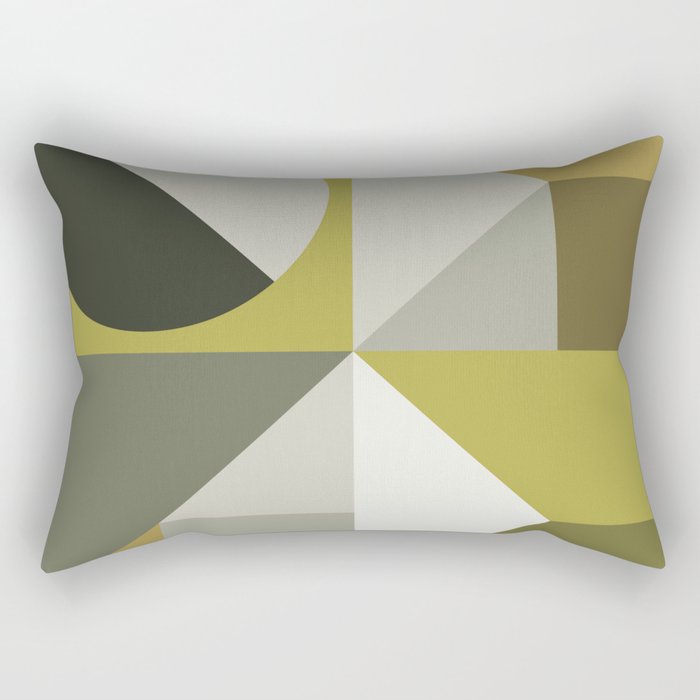 Modern Geometric 72B Rectangular Pillow