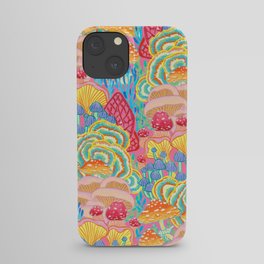 Fungi World (Mushroom world) -PINK iPhone Case