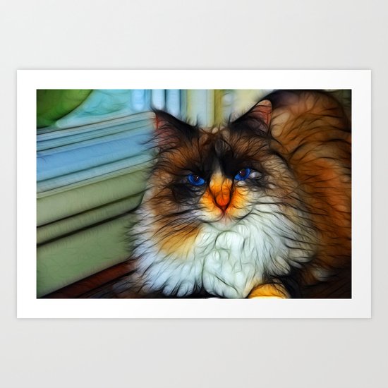 Cat Art Print